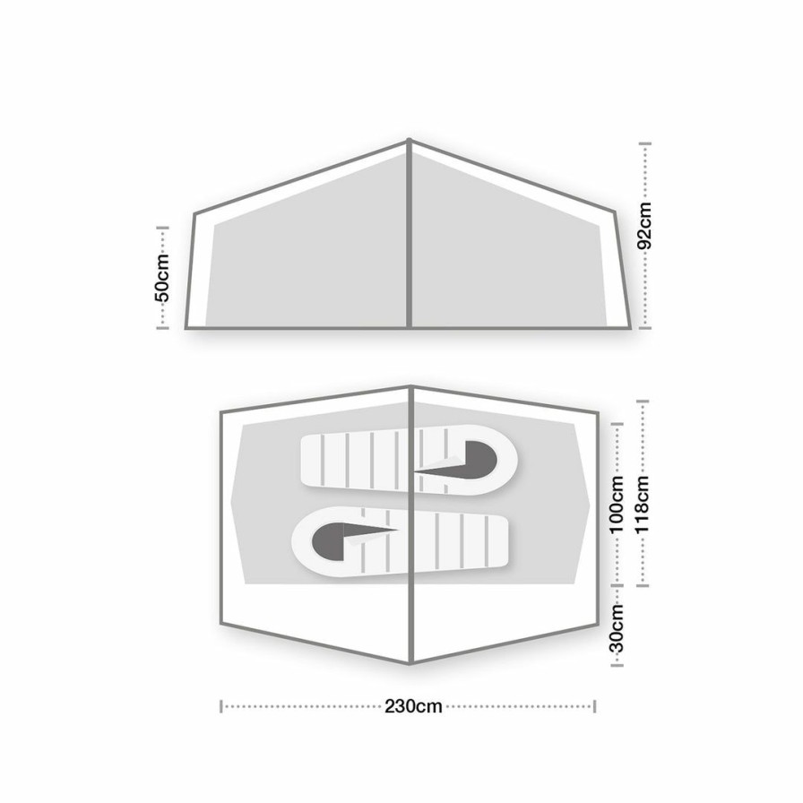 Tents + Shelters * | Wild Country By Terra Nova Zephyros Compact 2 Tent Tents + Shelters