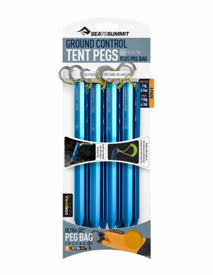 Tent Pegs, Accessories And Footprints * | Tent Pegs, Accessories And Footprints Sea To Summit Ground Control Pegs