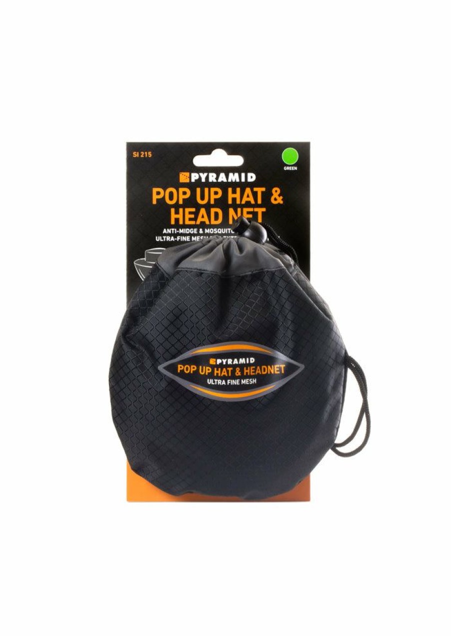 Personal Care + Insect Repellents * | Pyramid Pop Up Hat & Head Net