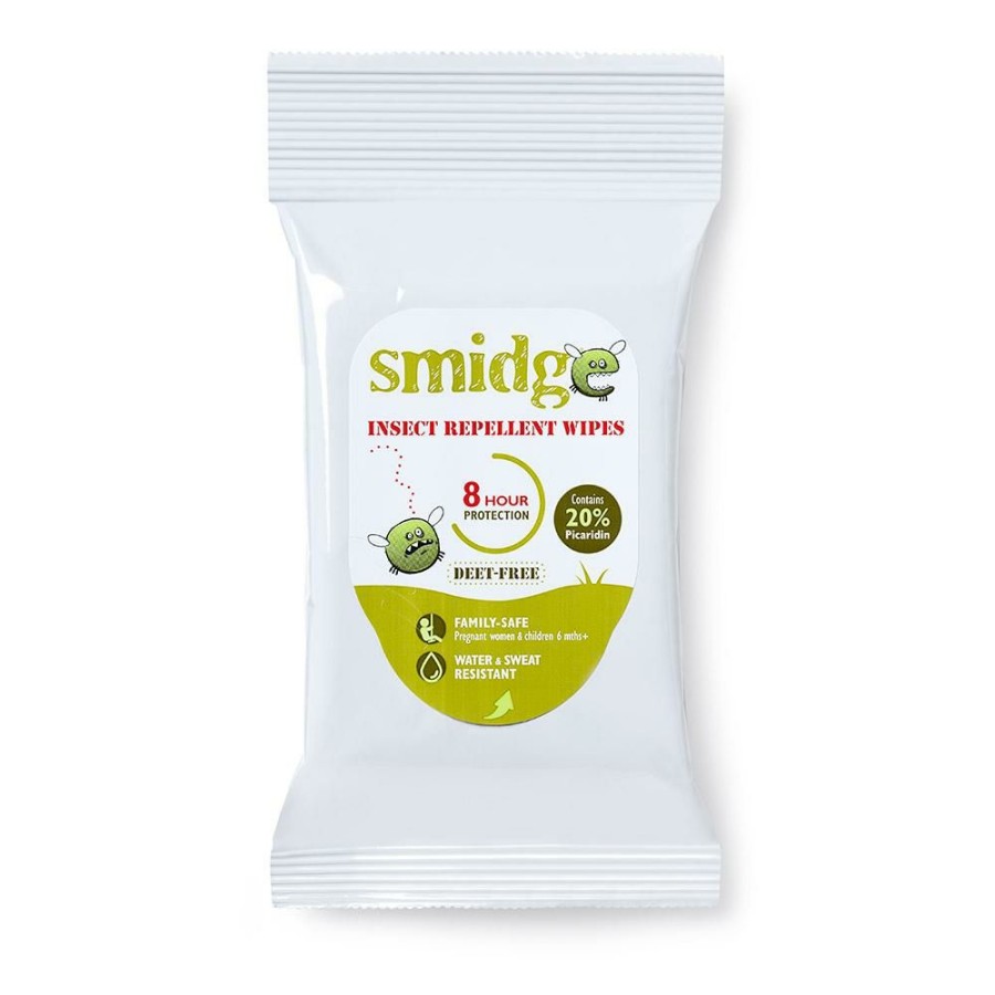 Personal Care + Insect Repellents * | Smidge Repellent Wipes