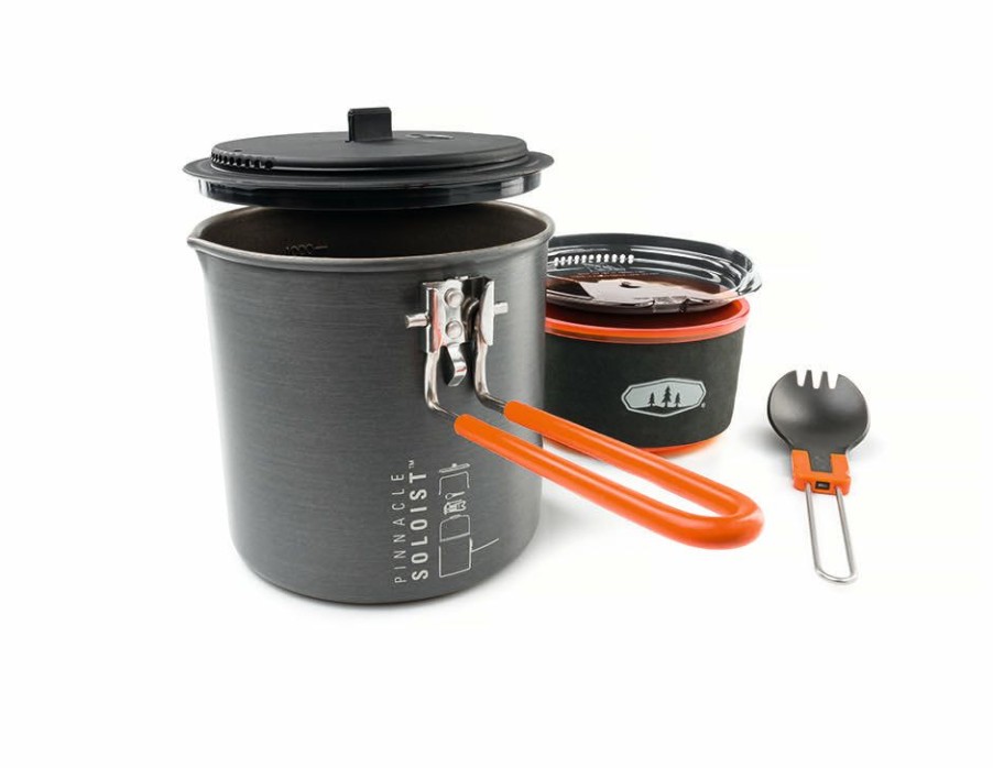 Kitchen * | Gsi Outdoors Gsi Pinnacle Soloist One Person Cookset