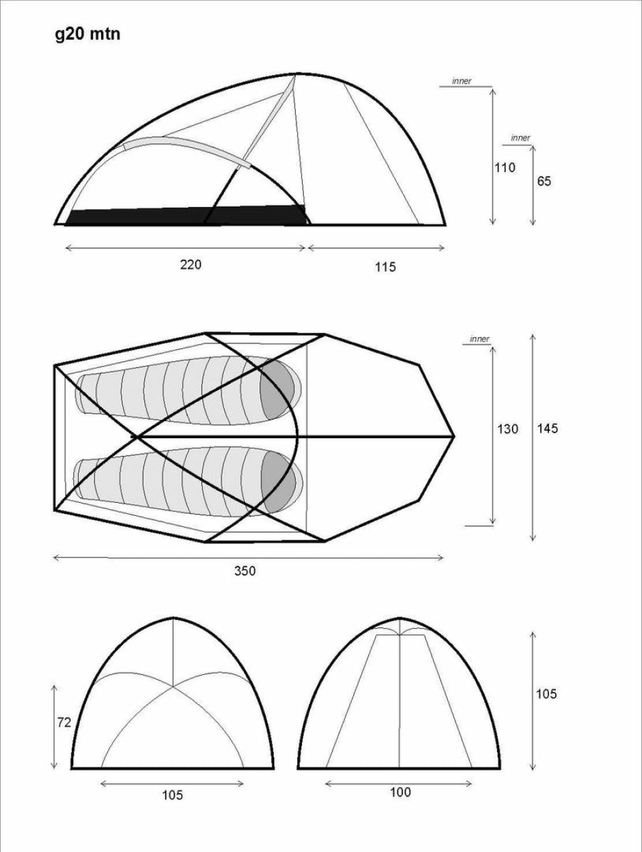 Tents + Shelters * | Lightwave G20 Mtn Green