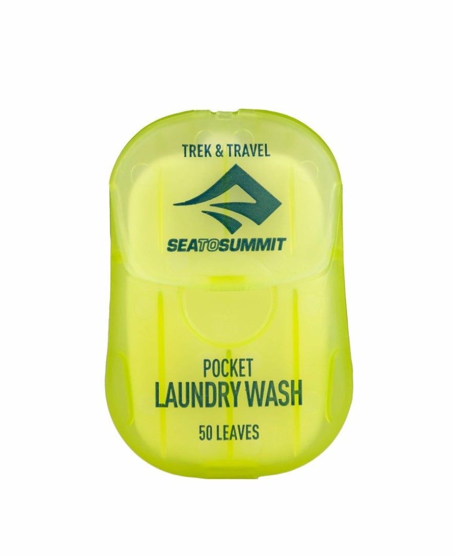 Personal Care + Insect Repellents * | Personal Care + Insect Repellents Sea To Summit Trek & Travel Pocket Laundry Wash 50 Leaf