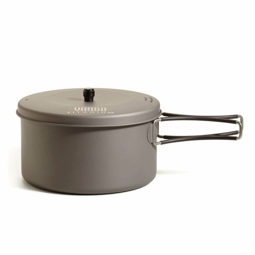 Kitchen * | Kitchen Vargo 1.3 Litre Titanium Pot