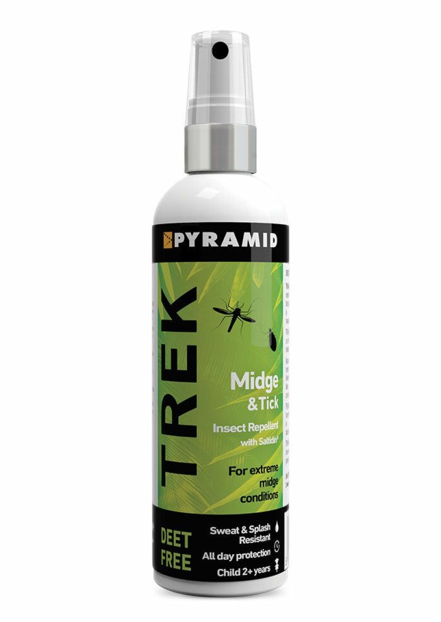 Personal Care + Insect Repellents * | Personal Care + Insect Repellents Pyramid Trek Midge And Tick Repellent 60 Ml