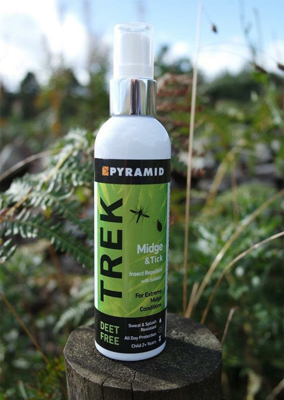 Personal Care + Insect Repellents * | Personal Care + Insect Repellents Pyramid Trek Midge And Tick Repellent 60 Ml